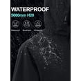 thumbnail image 3 of Pdbokew Packable Rain Jacket for Women Waterproof Raincoats with Hood Black M, 3 of 7