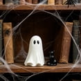 thumbnail image 7 of Tuvgenk Cute Ghost With Black Cat Resin Figurines Halloween Mini Decor Statues For Tabletop And Shelf Ornament, 7 of 7