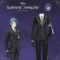 thumbnail image 2 of Disney Twisted Wonderland Jade Leech La Sirenita Cosplay disfraz uniforme hombres/mujeres Halloween carnaval disfraz conjuntoFemeninosanguijuela Deng Xun unisex, 2 of 2