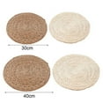 thumbnail image 5 of Cheers.US Yoga Meditation Futon Round Cushion, Cushion Floor Straw Meditation Soft Yoga Seat Mat, 5 of 6