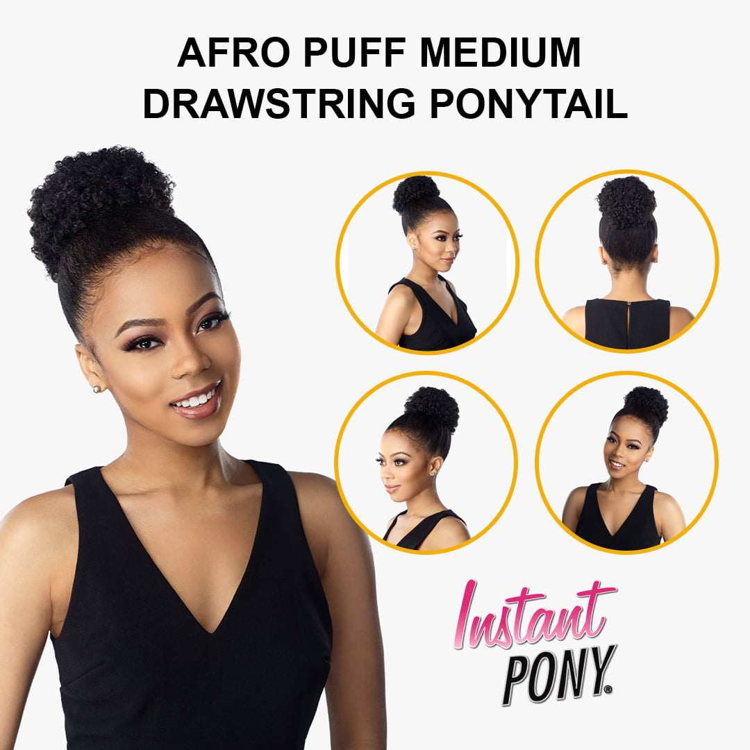 SHEDOWIG Drawstring Ponytails for Black Women Short Afro Puff India | Ubuy