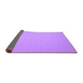 thumbnail image 2 of Ahgly Company Indoor Square Abstract Purple Contemporary Area Rugs, 5' Square, 2 of 4