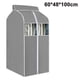 thumbnail image 1 of Hanging Clothes Bag Garment Bag Izer Stora With Clear Pvc Garment Rack Cove, 1 of 4