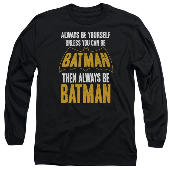 Batman - Be Batman - Long Sleeve Shirt - XX-Large