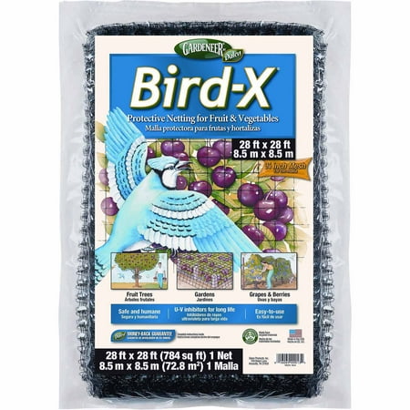 Gardeneer Bird-X Netting, 28ft x 28ft - Walmart.com