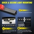 thumbnail image 4 of Nilight 3Pcs 60inch RGB Truck Bed Light Strip Kit 270 Led Neon Accent Lights with RF Remote On Off Switch Splitter Extension Cable for Cargo Pickup Truck Camper RV SUV Boat, 4 of 7
