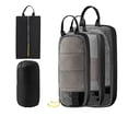 thumbnail image 2 of Travel Storage Bag Set Hand Carry Large Capacity Clothing Organizing Bag 5 Packing Cubes Set Mesh Travel Luggage Organizers With Laundry Bag, 2 of 6