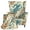 Leopard Texture Print, variant on HUISEFOR Boho Floral Wing Chair Slipcovers, Stretch Wingback Chair Covers, Armchair Protector, Breathable & Comfortable, Anti‑Slip & Wear‑Resistant, for Living Room Wingback Sofa Chair