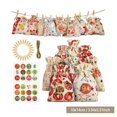 thumbnail image 1 of Calendario de Adviento de Navidad de 24 piezas, bolsa de regalo DIY, cuenta atrás de Año Nuevo 2022, regalos de Navidad, regalos de Navidad Natal, venta al por mayor, 1 of 4
