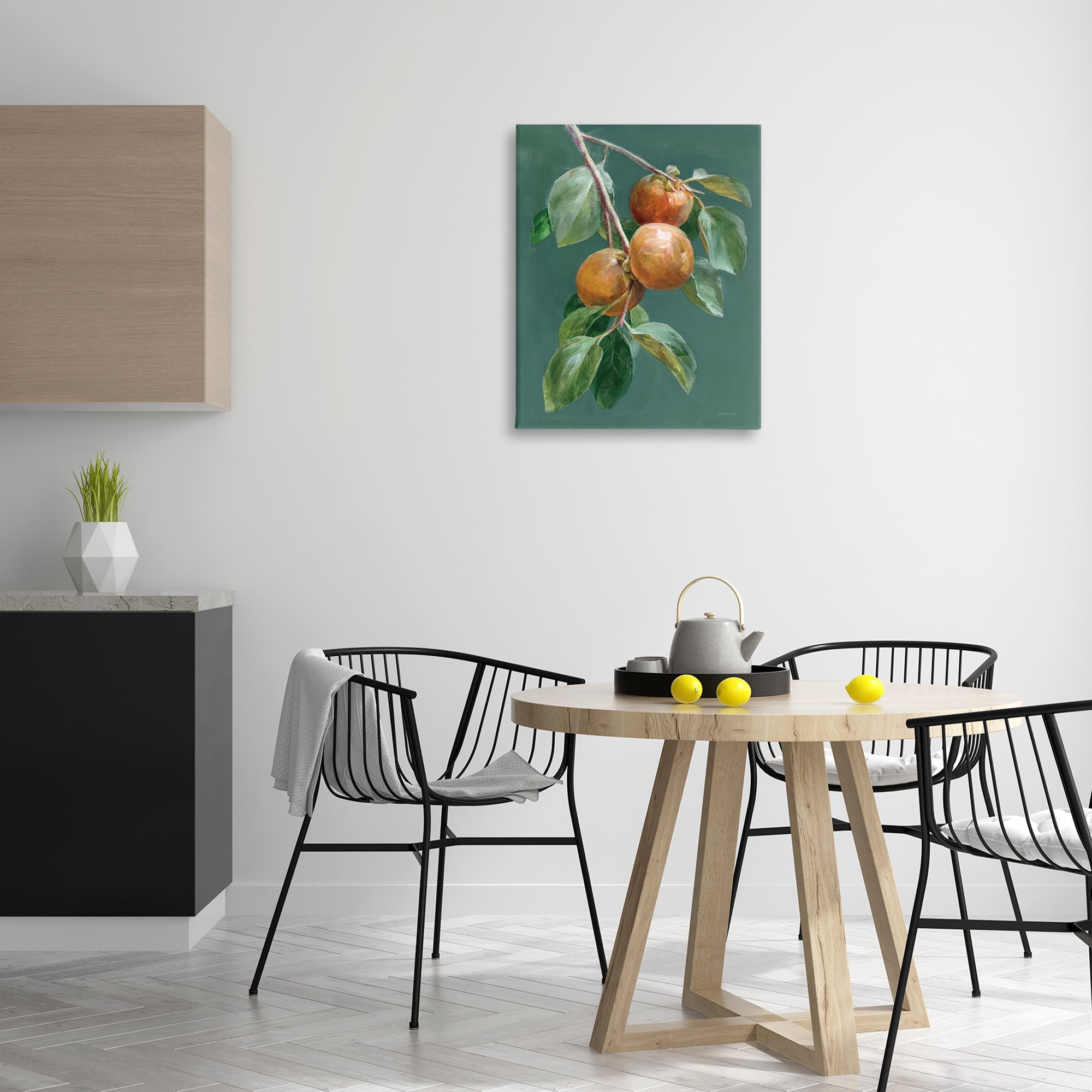Stupell Industries Autumn Harvest Fruits Food & Beverage Painting Wrapped Canvas Art Print Wall Art, 24 x 30