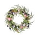 Luzkey Artificial Easter Egg Wreath Hanging Ornament Easter Decorations Silk flower Wreath for Front Door Easter Wedding Home Holiday C - image 1 of 10