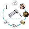 thumbnail image 3 of Adaptador de llave de vaso universal, adaptador de mango de llave de vaso profesional de 1/4 a 3/4 de pulgada (7-19 mm), adaptador de taladro eléctrico,regalos para hombres,él, esposo,papá,familia, 3 of 4