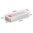 thumbnail image 3 of Bacon Container for Refrigerator Stainless Steel Airtight Bacon Storage Containers with Lids Dishwasher Safe Deli Meat Crisper Box Space-Saving Kitche, 3 of 4