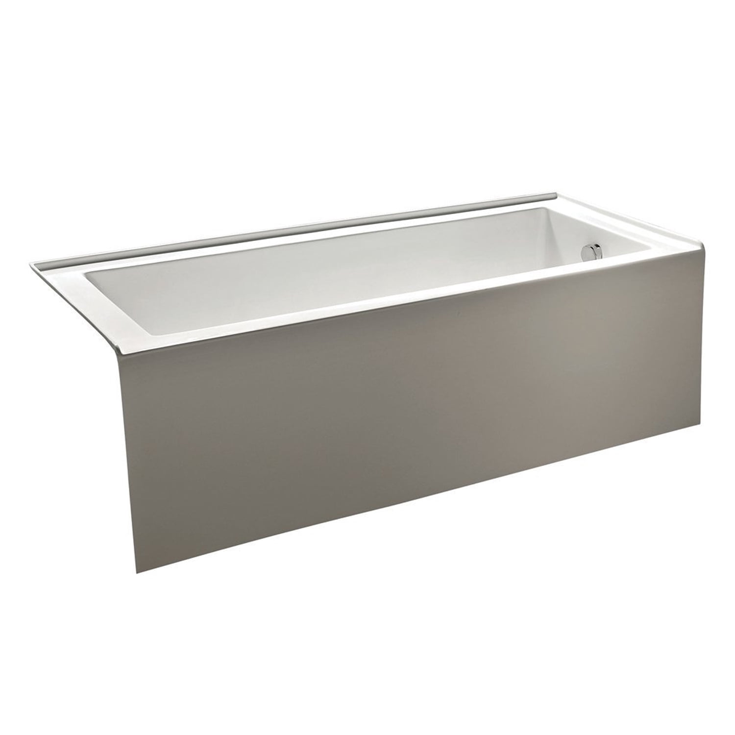 Eviva Nova Alcove 60 in. Acrylic Bathtub with Left Hand Drain