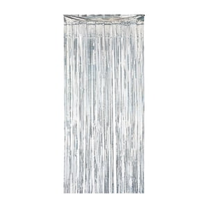 Way To Celebrate Prismatic Foil Door Curtain, 8' x 3'