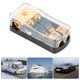 thumbnail image 5 of 0/4 Gauge In To 4/8 Gauge out 60A Fuse Distribution Block 2 Way Mini ANL Fuse Holder for Auto Boat Audio System, 5 of 5