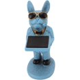 thumbnail image 1 of HUGFEGWE Watch Holder, Animal Resin Watch Stand Watch Stand Watch Display Stand Handmade Figurine Model for Jewelry, Bracelets, Necklaces Display (L Lucky Dog) U2537-25068, 1 of 9