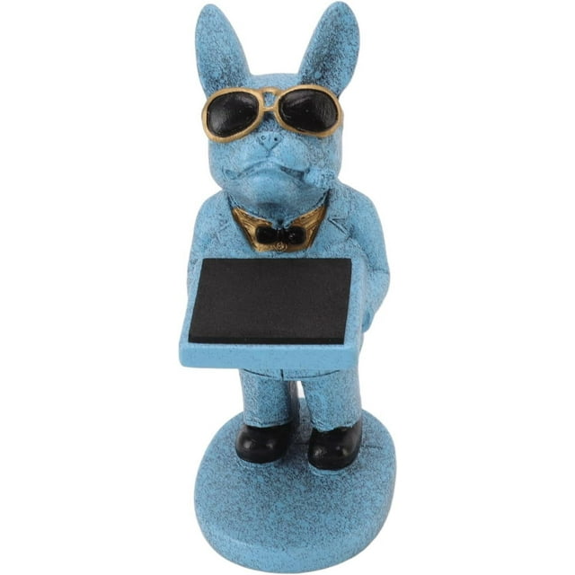 HUGFEGWE Watch Holder, Animal Resin Watch Stand Watch Stand Watch Display Stand Handmade Figurine Model for Jewelry, Bracelets, Necklaces Display (L Lucky Dog) U2537-25068