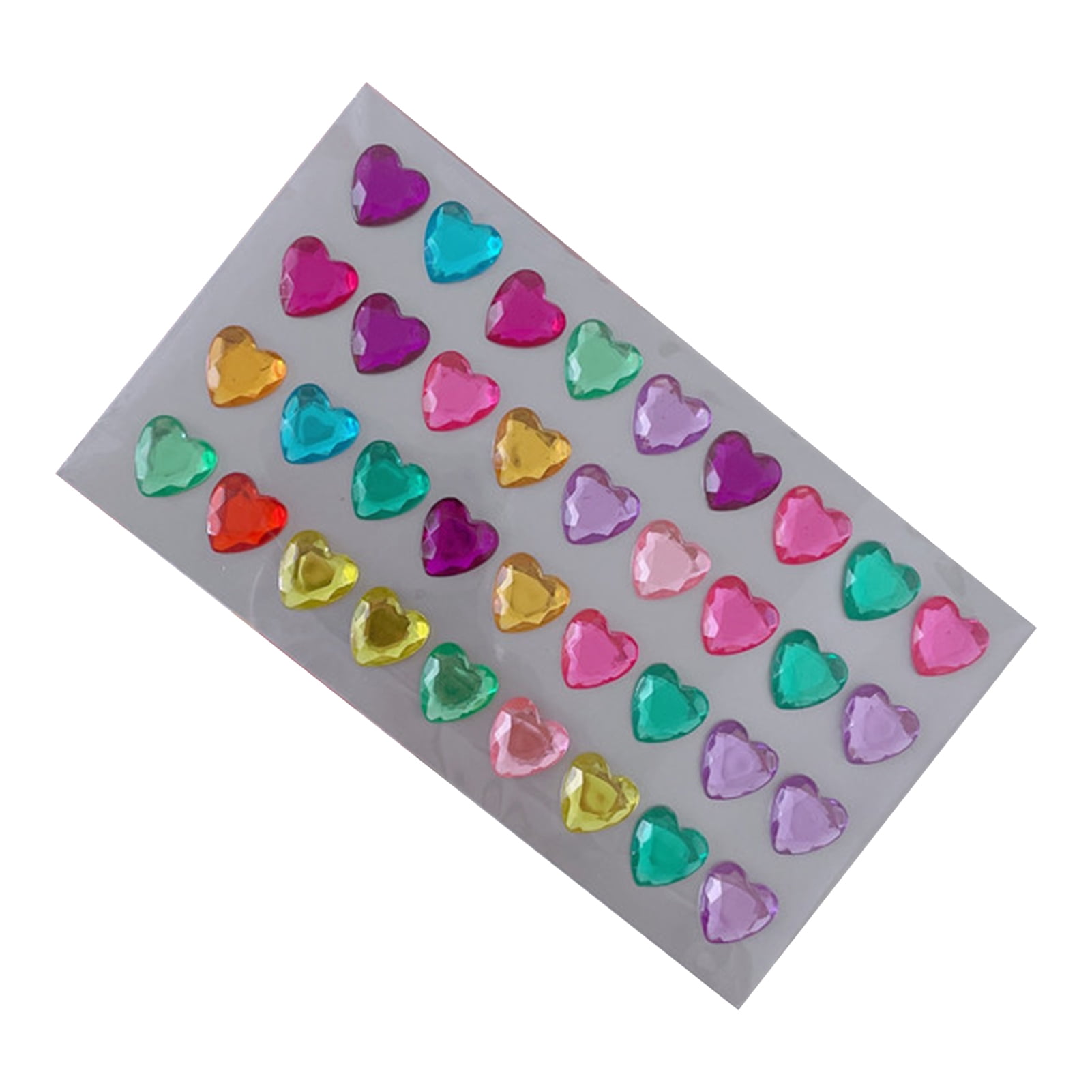 Diamond Stickers Cartoon 3d Three-dimensional DIY Heart Shaped Stickerk  Phone PC Car Decal Styling Accessories Stickers - AliExpress