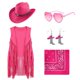 thumbnail image 1 of Trajes de vaquera para niñas, disfraz western de Dwieey, 6 unidades, 7-8 T, 1 of 7