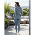 thumbnail image 3 of Set Pants y Sudadera Mujer Manga Larga Tallas Extras Oversize Traje Deportivo para Dama Traje De Jogging Chándal con Abrigo y Pantalón, 3 of 7