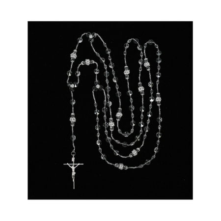 - Angels Garment Silver Tone Double Rosary Traditional Wedding Lasso Cord