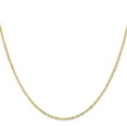 thumbnail image 2 of Primal Gold 14 Karat Yellow Gold 1.10mm Singapore Chain, 2 of 4