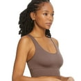 thumbnail image 3 of MAIDENFORM Sparrow Brown Pure Comfort Seamless Crop Tank, US Medium, NWOT, 3 of 4