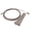 grey, variant on Plastic Handle Wire Rope Skipping Adult Sports Fitness Equipment Racing Rope Skipping - orange