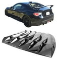 thumbnail image 2 of Ikon Motorsports Compatible with 2013-2016 Scion FR-S/2013-2020 Subaru BRZ/2017-2020 Toyota 86 Rear Window Louver Carbon Fiber Print, 2 of 8