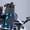 Blue, variant on Ohmyroo Universal Motorcycle Water Bottle Holder Adjustable ABS Beverage Cup Rack for Handlebar Blue