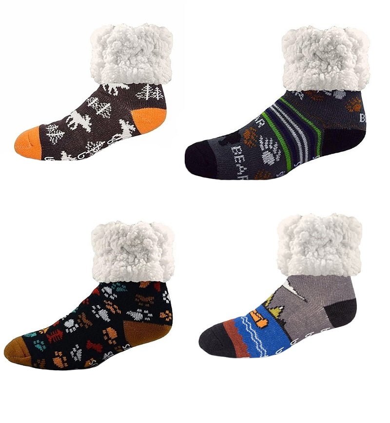Pudus - Pudus Brand Slipper Socks Wildlife Nature soft socks with ...