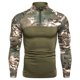 thumbnail image 1 of Playeras Interiores Para Hombre, Camiseta Deportiva De Manga Larga Con Cremallera Y Estampado Informal Para Exteriores Para Hombre, 1 of 4
