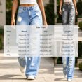 thumbnail image 3 of Uaswgudfs Women's Washed Ripped Denim Jeans Distressed Style Casual Streetwear Long Pants Fashion, 3 of 7