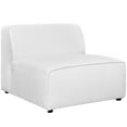 thumbnail image 6 of Modway Mingle 5 Piece Upholstered Fabric Sectional Sofa Set in White, 6 of 6