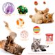 thumbnail image 5 of Suministros Para Gatos, Juguetes Para Gatos, Juguetes Para Gatitos, Surtidos, 26 Piezas, Túneles Para Gatos Plegables, Bolas Onduladas De Ratón Esponjoso, Pez Sisal, Juguete Interactivo De Plumas Para Muyoka Hogar, 5 of 6