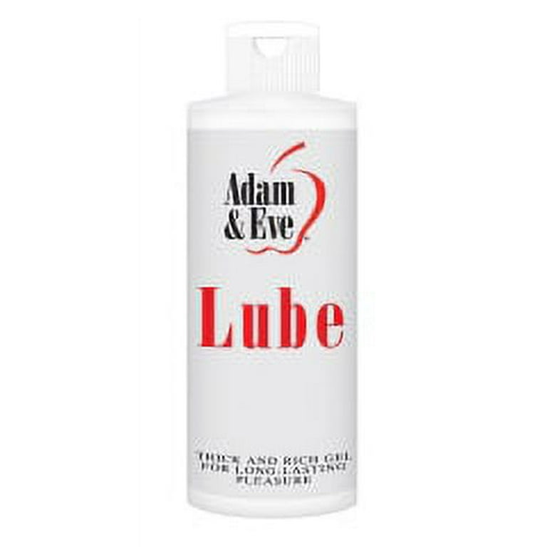 Adam and Eve Bestselling Water-Based Lubricant, Sex and Anal Compatible, 8  Oz