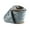 Blue, variant on LaRibbons 1" Reversible Frosted Velvet Wired Ribbon Rose, 10 Yard Roll