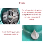 Animal Feed Pellet Machine 8MM Farm Electric Feed Granulator 2 Pressure Roller 220V 3KW