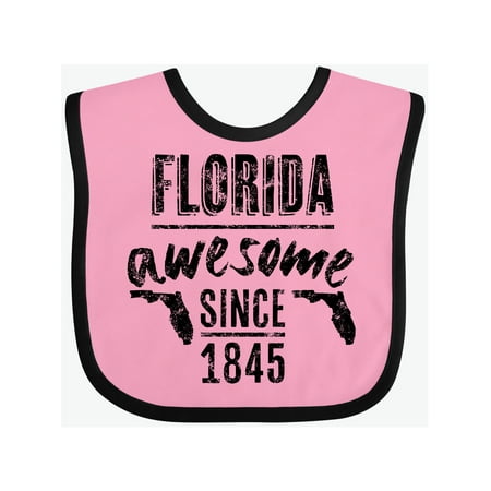 

Inktastic Florida Awesome Since 1845 Gift Baby Boy or Baby Girl Bib