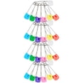 thumbnail image 4 of Pins de seguridad de 50 piezas Pin de pañal para pañales Babs Pins de plástico para la cabeza de plástico, 4 of 6