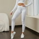 thumbnail image 1 of Traje de yoga sin costuras para mujer, pantalones de yoga de cintura alta que absorben el sudor y levantan la cadera, traje deportivo ajustado de manga larga para mujer, 1 of 6