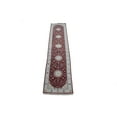 thumbnail image 2 of Red Floral 2'7X12'5 Indo-Nain Oriental Runner Rug, 2 of 11