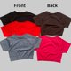 thumbnail image 5 of Amplify SS Crop camiseta de Yoga sin costuras para mujer, tejido de punto, camisetas de manga corta para Fitness, camisetas de entrenamiento, ropa de gimnasio, camisetas deportivas para correr, 5 of 5