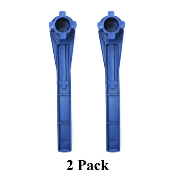 Gas and Bung Wrench Non Sparking Solid Drum Bung Nut Wrench (BLUE) 2 Pack