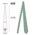 thumbnail image 2 of Fotbe Cactus Plants Corbata Clásica para Hombre con Estampado – Corbata de Seda Jacquard Tejida, para Negocios, Bodas y Eventos Formales, 2 of 7