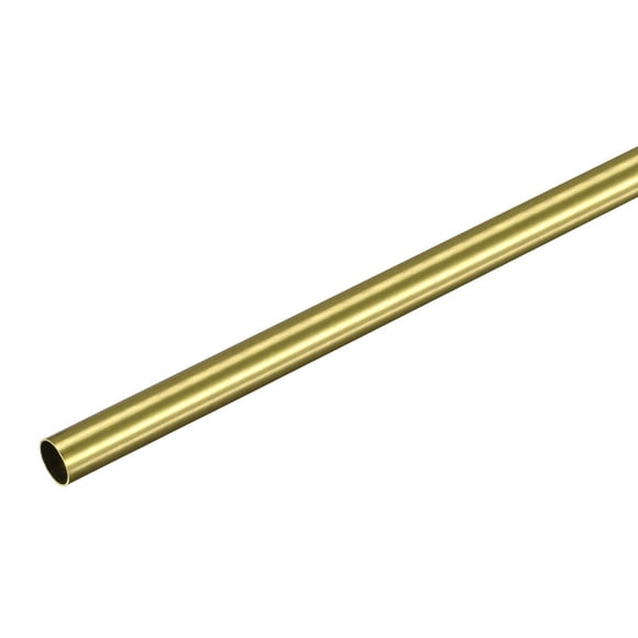 Unique Bargains 6.5mm OD 0.25mm Wall Thickness 300mm Length Brass Tube