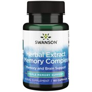 Swanson ULT HERBAL EXT MEMORY COMPLEX 60 CAP