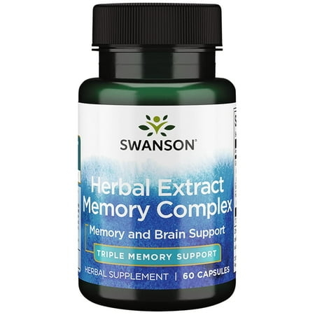 Swanson ULT HERBAL EXT MEMORY COMPLEX 60 CAP