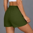 thumbnail image 6 of Admvng Shorts for Woman Casual Summer Elastic Waist Comfy Loose Exercise Workout Ladies Short Pants With Pocket Size S-2XL, 6 of 9